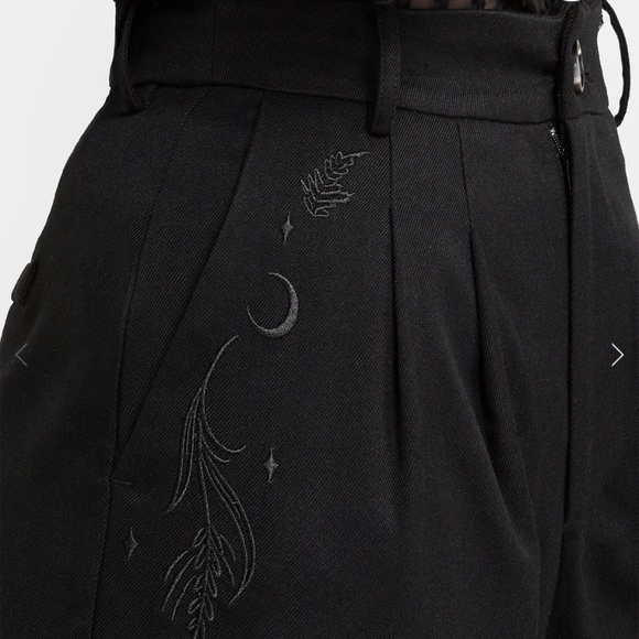 Disturbia Dianne Embroidered Ballon Trousers - Black - Picture 7 of 9